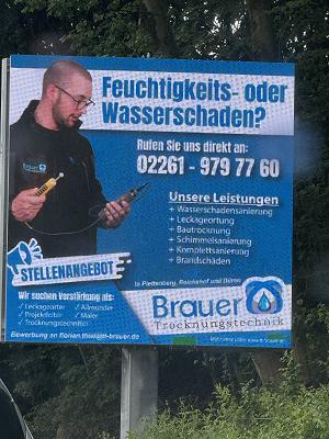 Brauer Trocknungstechnik Plettenberg Wasserschadensanierung Leckageortung Brandschadensanierung