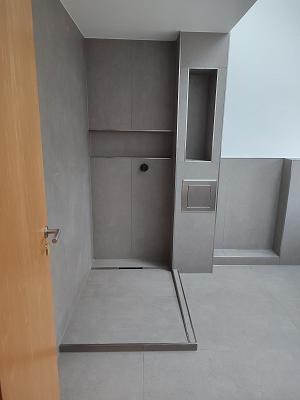 Fliesenverlegung