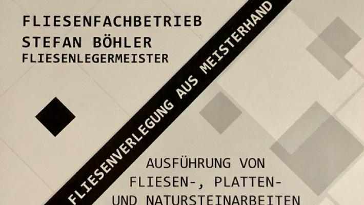 Fliesenverlegung Stefan Böhler